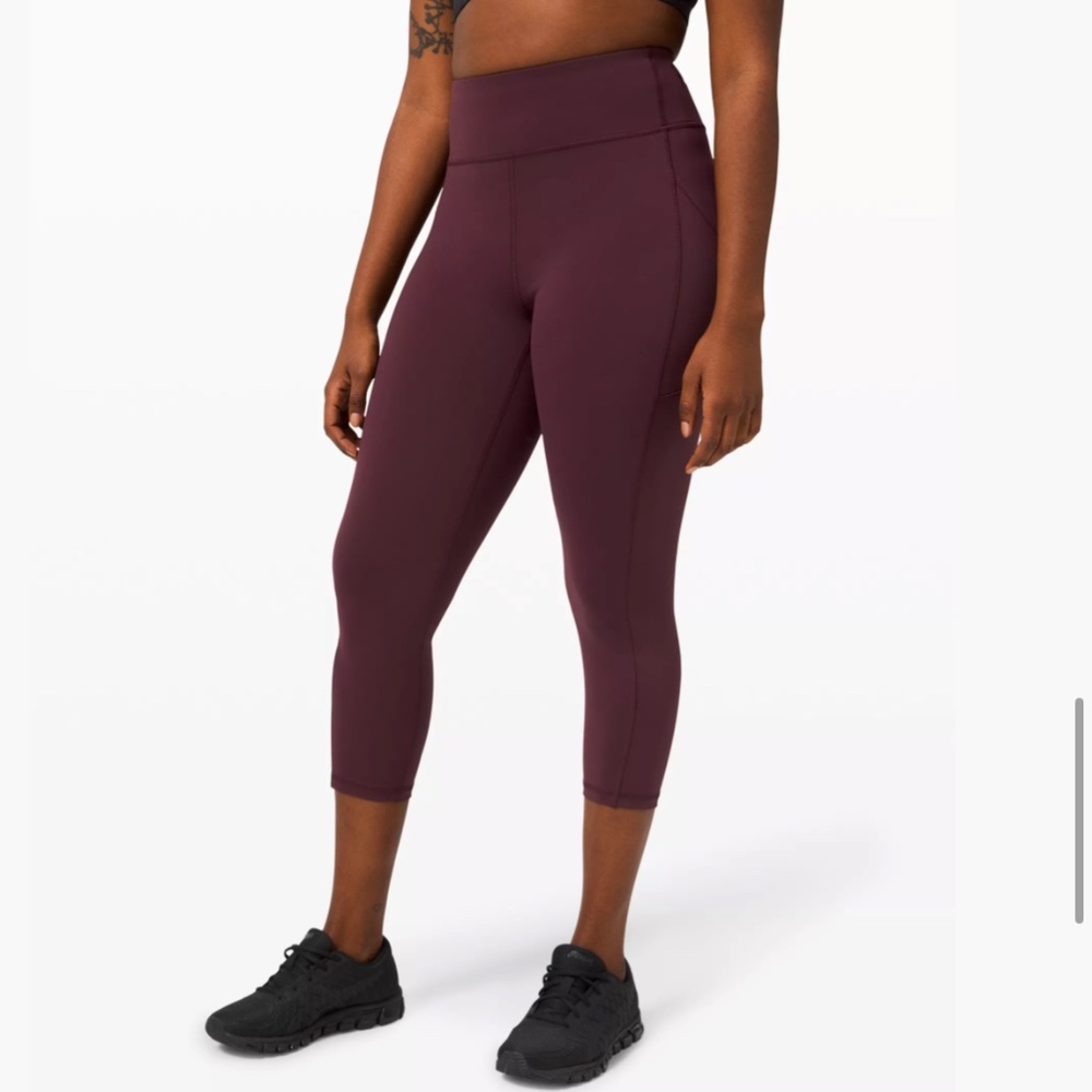 Lululemon Invigorate High-Rise Crop 23” leggings size 2
